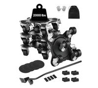 VEVOR Furniture Dolly, Maximum Load 1200 lbs, Heavy Duty Furniture Movers with 5 360° Rotation Wheels, Carbon Steel Panel, Furniture Lift Slider Tool Set for Appliances, Sofa, Fridge, Washing Machine