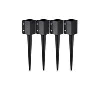 Vevor FXDD35YC24YCI2IY6V0 Fence Post Anchor Ground Spike - Pack of 4