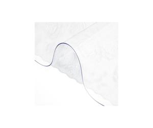 Vevor FXPVC15MM3660HHGIV0 36 x 60 in. Plastic Table Cover, 1.5 mm Thick Clear Table Protector, Rectangle Clear Desk Mat