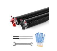 VEVOR Garage Door Torsion Springs Pair of 0.218 x 2 x 26 inch with Winding Bars