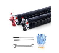 VEVOR Garage Door Torsion Springs Pair of 0.225 x 2 x 27 inch with Winding Bars