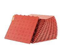 VEVOR Garage Tiles Interlocking, 12 x 12 x 0.53 inch 25 Pack Garage Floor Covering Tiles, Non-Slip Double-Sided Texture Garage Flooring Tiles, for Gar