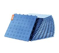 VEVOR Garage Tiles Interlocking, 12 x 12 x 0.53 inch 25 Pack Garage Floor Covering Tiles, Non-Slip Double-Sided Texture Garage Flooring Tiles, for Gar