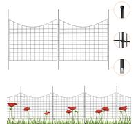 VEVOR Garden Fence No Dig Fence 36.6''(H)x29.5''(L) Animal Barrier Fence 5 Pack