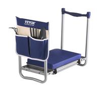 VEVOR Garden Kneeler and Seat, 11 in Wide Thick Kneeling Pad, Heavy Duty Garden Kneeling Stool, Folding Garden Seat with 1 Tool Bag, Relieve Knee & Back Pain, Non-Slip Garden Bench for Grandparents