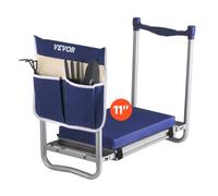 VEVOR Garden Kneeler and Seat 11" Wide Pad 360lbs Folding Garden Stool Non Slip