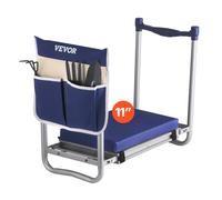 VEVOR Garden Kneeler and Seat 11" Wide Pad 360lbs Folding Garden Stool Non Slip
