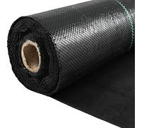 VEVOR Garden Weed Barrier Fabric, 5.8 OZ Heavy Duty Landscape Fabric, 4ft x 100ft Weed Block Control for Garden Ground Cover, Woven Geotextile Fabric