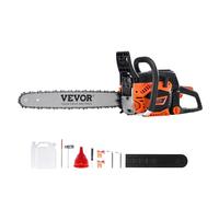 VEVOR Gas Chainsaw, 52CC 18 Inch 2.55HP, Gasoline Powered Chain Saw, Handheld Cordless Gasoline Chainsaws for Tree Wood Branch Cutting, Tree Trimming,