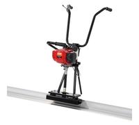 VEVOR Gas Concrete Power Screed, with 1830mm Aluminum Board Straight Edge Bar Set, 4 Stroke Cement Finishing Vibrating Motor with Height Adjustable Handles, High Efficient Concrete Tools 6500RPM