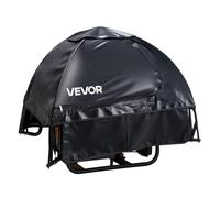 VEVOR Generator Cover, 36 x 26 x 26 Inch Waterproof Universal Generator Cover for Most Generators 70-108 Inches Perimeter, Portable Generator Running Cover with Heavy Duty Thicken Vinyl Fabric, Black