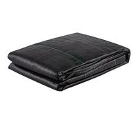 VEVOR Geotextile Fabric, 12.5 x 30 ft 3.5oz Woven PP Driveway Drain Cloth with 600lbs Tensile Strength, Heavy Duty Underlayment for Soil Stabilization, Landscaping, Weed Barrier, 12.5FT30FT-3.5OZ, Bla