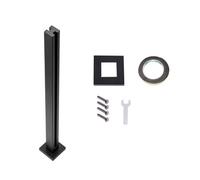 Vevor Glass Clamp, 37.4" Height Glass Railing Bracket For 0.39 "-0.47 " Thickness Tempered Glass, 304 Stainless Steel
