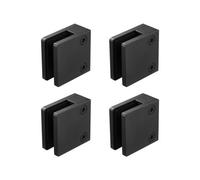 Vevor Glass Clamp, 40 Pcs Square Glass Railing Bracket For 0.31 "-0.47 " Tempered Glass, 304 Stainless Steel