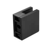 VEVOR Glass Clamp 40 PCS Square Glass Railing Bracket for 0.31 """"-0.47 """" Tempered Glass 304 Stainless Steel Glass Mounting Clamp Glass Shelf