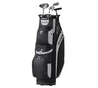 VEVOR Golf Cart Bag with 14 Way Organizer Divider Top, 36” 14 Pockets Premium Cart Bag, Durable Golf Bags with Handles & Dust Cover & Detachable Straps for Men & Women, Black Color-Block