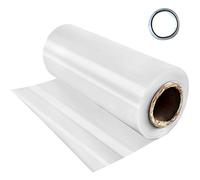 VEVOR Greenhouse Film 32 x 25 ft, Greenhouse Polyethylene Film 6 Mil Thickness, Greenhouse Plastic Greenhouse Clear Plastic Film UV Resistant, Polyethylene Film Keep Warming, Superior Strength