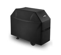 VEVOR Grill Cover, 60 inch BBQ Covers for Outdoor Grills, Waterproof, Fade Resistant, Weather Resistant Heavy Duty 600D Polyester, Easy On/Off, with Hook-and-Loop Straps, Black