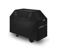 VEVOR Grill Cover, 65 inch BBQ Covers for Outdoor Grills, Waterproof, Fade Resistant, Weather Resistant Heavy Duty 600D Polyester, Easy On/Off, with Hook-and-Loop Straps, Black