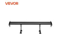 VEVOR GT Wing Car Spoiler 43.3 inch Universal Spoiler with Single Deck Adjustable Lightweight Aluminum Car Rear Spoiler Wing short
