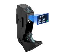 VEVOR Gun Safe, Slider Handgun Gun Safe with Screen, Fingerprint/Password/Key, 3-Way Quick Access Firearm Case Box with LED for 1 Pistol & Magazine, Mounted Gun Box for Nightstand Bedside Desk Car