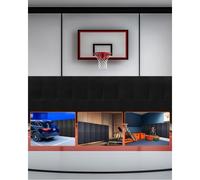 VEVOR Gym Wall Padding, 60 x 20 x 2 inch Tear-Resistant Wall Mat, Removable 2" Thick Foam High Density Basketball Court Wall-Mounted Padding, Durable Waterproof Protective Pad for Gym Garage Basement