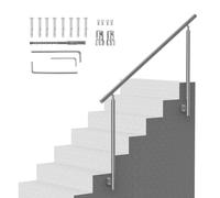 VEVOR 59 in Handrails for Outdoor Steps Staircase for Porch Deck Side-mount