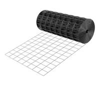 VEVOR Hardware Cloth 61cm x 7.62m, 2 x 3 in Mesh 16 Gauge Galvanized Wire Mesh Roll, Weather-Resistant Vinyl Coated Chicken Wire Fencing, Heavy Duty Welded Garden Plant Fencing for Rabbit Cage Snake