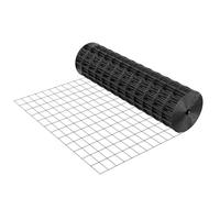 VEVOR Hardware Cloth 91cm x 7.62m, 2 x 3 in Mesh 16 Gauge Galvanized Wire Mesh Roll, Weather-Resistant Vinyl Coated Chicken Wire Fencing, Heavy Duty Welded Garden Plant Fencing for Rabbit Cage Snake