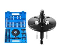 VEVOR Harmonic Balancer Puller Removal & Install Tool Kit, All-Steel Harmonic Balancer Installer Set Tool Kit for Removing and Installing of Balancers, Flywheels, Crankshaft Pulleys, Steering Wheels