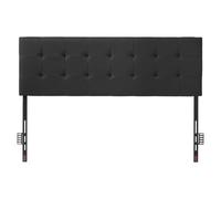 VEVOR Headboard, Queen Size Headboard with Adjustable Height, Comfortable Diamond Tufted for Queen Size Bed, W62.2 x H(42.72-54.53) x D2.76 in, Ideal for Bedroom, Hotel, Homestay, Dormitory, Black