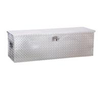 Vevor Heavy Duty Aluminum Truck Bed Tool Box, Diamond Plate Tool Box With Side Handle And Lock Keys, 1244.6X381X381 mm