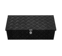 Vevor Heavy Duty Aluminum Truck Bed Tool Box, Stripes Plated Tool Box With Side Handle And Lock Keys, 762X330.2X243.84mm