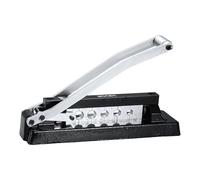 VEVOR Heavy Duty Hose Ferrule Crimping Tool, Standard Bench Hose Crimper with 5 Die Holes & 0.44"-0.63" Crimping Range for PVC Rubber Hoses, Air Hoses Crimping Repair Kit (Ferrules Not Included)