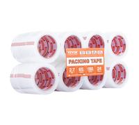 Vevor Durable Packing Tape 24 Rolls 1.88 Inches X 65 Yards 2.7 Mil Heavy Duty