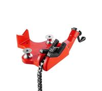 VEVOR Heavy-Duty Pipe Chain Vise, 1/2" - 8" Pipe Capacity, 34.6" Rugged Chain & Cast Iron Base, Industrial-Grade Pipe Clamping for Plumbing, Automotive Repairs, Metalworking