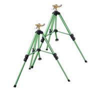 VEVOR Heavy Duty Tripod Sprinkler with Brass Head & 360 Degree Irrigation in Green VEVOR Green