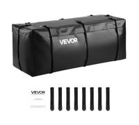 VEVOR Hitch Cargo Carrier Bag Waterproof 840D PVC 46.65 x 20.08 x 19.69 in (12 Cubic Feet) Heavy Duty Cargo Bag for Truck Bed Storage with Reinfor