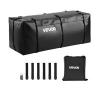 VEVOR Hitch Cargo Carrier Bag, Waterproof 840D PVC, 57.48 x 19.49 x 23.82 in (16 Cubic Feet), Heavy Duty Cargo Bag for Truck Bed Storage with Reinforced Straps, Suitable for Car SUV Vans Hitch Basket