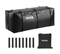 VEVOR Hitch Cargo Carrier Bag, Waterproof 840D PVC, 59.84 x 23.9 x 24.02 in (20 Cubic Feet), Heavy Duty Cargo Bag for Truck Bed Storage with 8 Reinfor