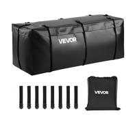 VEVOR Hitch Cargo Carrier Bag, Waterproof 840D PVC, 59.84 x 23.9 x 24.02 in (20 Cubic Feet), Heavy Duty Cargo Bag for Truck Bed Storage with 8 Reinforced Straps, Suitable for Car Vans Hitch Basket