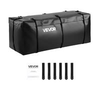 VEVOR Hitch Cargo Carrier Bag Waterproof 840D PVC 59.84 x 24.02 x 24.41 in (20 Cubic Feet) Heavy Duty Cargo Bag for Truck Bed Storage with 6 Reinf