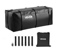 VEVOR Hitch Cargo Carrier Bag Waterproof 840D PVC 59.84 x 24.02 x 30.63 in (25 Cubic Feet) Heavy Duty Cargo Bag for Truck Bed Storage with Reinfor