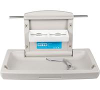 VEVOR Horizontal Baby Changing Table Wall-Mounted Baby Diaper Changing Station Vertical Fold Down Baby Changing Table