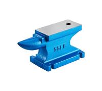 VEVOR Horn Anvil, Iron Anvil Blacksmith Weight 24.9KG/55LBS, Blacksmith Anvil Steel Anvil Round Horn Metal Work Steel Anvil Blacksmith Hardy Hole