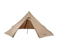 VEVOR Hot Tent for 2 Persons, Portable Winter Tipi Tent with Stove Jack, Waterproof Canvas Camping Tents, Lightweight 4 Season Shelter Tents for Hiking Fishing Backpacking, S Size