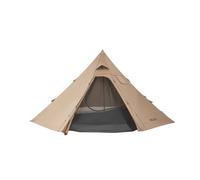 VEVOR Hot Tent for 4 Persons, Camping Tipi Hot Tents with Stove Jack & Inner Tent, Portable Winter Camping Tents with Snow Skirt, Easy Setup, Waterpro