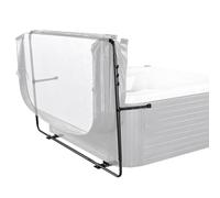 VEVOR Hot Tub Cover Lift, Spa Cover Lift, Height 31.5" - 41.3" Width 53" - 92.5" Adjustable, Installed at the Bottom on One Side, Suitable for Various Sizes of Rectangular Bathtubs, Hot Tubs, Spa