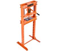 Vevor Hydraulic, 12 Ton H-Frame Floor, Stamping Plates, Adjustable Working Table Height For Bending Or Straightening