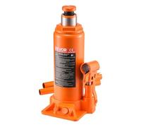 VEVOR Hydraulic Bottle Jack, 10 Ton (22046 lbs) Capacity, 9.3-18.5 Inch Lifting Range, Heavy Duty Welded Bottle Jack for Car, SUV, Pickup, Auto Repair, House Lift and Agricultural Equipment, Orange